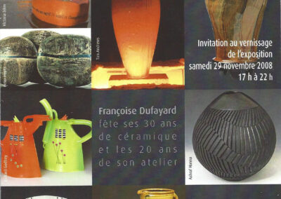 20 ans de l'atelier - Exposition England forever -2008 Françoise Dufayard